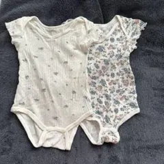 バースデイ　cottoli 肌着　ロンパース半袖