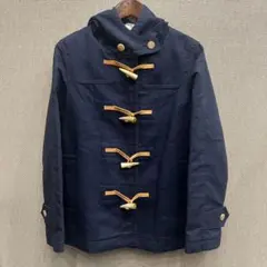 美品 OLD ENGLAND ダッフルコート サイズ36 ネイビー