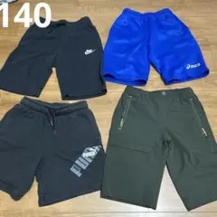 NIKE、PUMA、asics、ワークマン　ハーフパンツ・Tシャツ　140セット