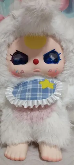 baby three1000%白ゾウ オッドアイの青いオイル目