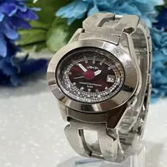 SEIKO ALBA AKA 腕時計 本体 オレンジ10BAR作動確認済み - メルカリ