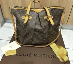 保存袋　箱付き　ルイヴィトン　ショルダーバッグ　モノグラム　パレルモ　GM