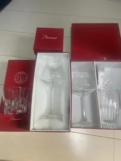 Baccarat バカラ スウィングプレート L 2点セット - メルカリ