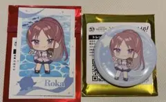 超かぐや姫！ サンシャイン水族館 ミニキャラ缶バッジ 芦花 2点セット