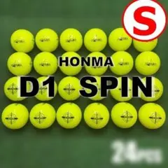 【S120】HONMA D1 SPIN 黄 ロストボール 24球のサムネイル