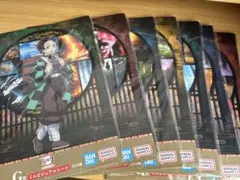 一番くじ 鬼滅の刃 思い出の蝶屋敷 G賞ミニビジュアルシート 7枚セット