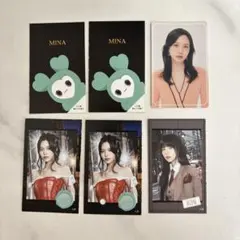 TWICE MISAMO トレカ くじ ミナ ステッカー