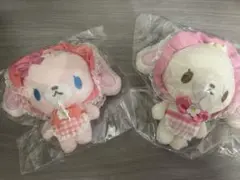 シュガーバニーズ♡ももうさ♡しろうさ♡マスコット♡シャカシャカ