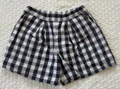 branshes キッズ ハーフパンツ 140cm ギンガムチェック