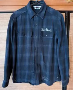 【ネル/ワークシャツ】ＢＥＮ ＤＡＶＩＳ/ベン・デイビス（メンズ/ユーズド品）