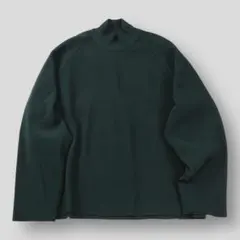 ssstain オーバーサイズジップアップニットサイズS