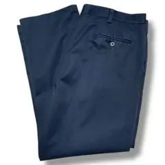 DOCKERS 2タック ワイドスラックス チノパン ネイビー W40 L32のサムネイル