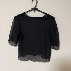 楊柳シアーメロウトップス