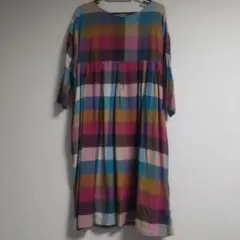 niko and ... チェック柄 ワンピース