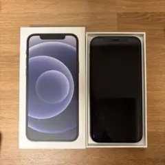 美品Apple iPhone 12 ブラック本体（64GB）