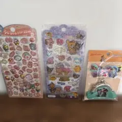 ボンボンドロップシール　３枚セット