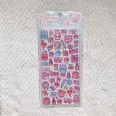 ぷくっと 3D立体 ステッカー シール デコ コラージュ シール帳