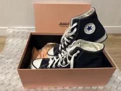 美品 チャックテイラー ネイビー