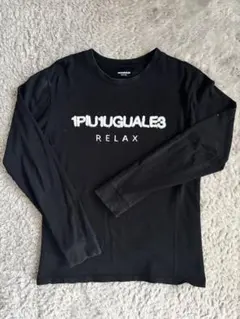 ○★新品未使用 ウノピゥウノウグァーレトレ 七分袖ストレッチTシャツ ブラックM 2025年最新】1PIU1UGUALE3 RELAX メンズ 七分・長袖カットソーの