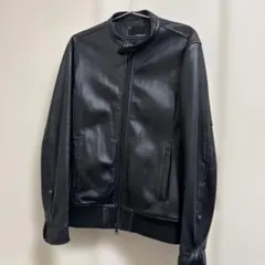 VERTEX/ヴァーテックス シングルライダース ラムレザーブラック2