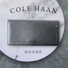 新品 COLE HAAN コールハーン 長財布 レザー 黒 メンズ ウォレット
