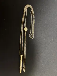LAUREN RALPH LAUREN ラリアットネックレス ゴールド RL