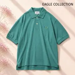 【イーグルコレクション】新品タグ付✨メンズ半袖ポロシャツ 鹿の子 綿100％ Lのサムネイル
