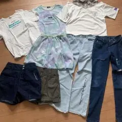 女の子 夏物 トップス ボトムス まとめ売りのサムネイル