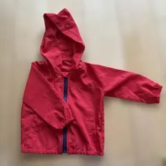 COMME CA ISM 80cm レッド　アウター　パーカー　美品　匿名配送
