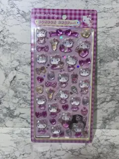 未開封♡正規品♡ハローキティ ピンク ボンボンドロップシール