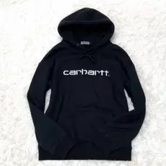 【美品】Carhartt WIP パーカー XL 黒 フーディー ロゴ刺繍