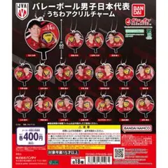 バレーボール男子日本代表 うちわアクリルチャーム 小川智大