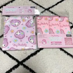 マイメロ　サンリオ　マイクロファイバー布巾　トイレットペーパーホルダーカバー