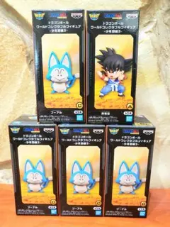 ドラゴンボール ワールドコレクタブルフィギュア -少年期編3 5個セット
