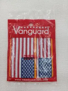 Vanguard アメリカ国旗 ワッペン 2" x 3"