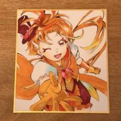 小色紙 手描きイラスト コピック キュアウィング