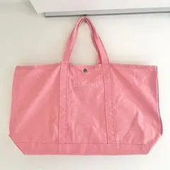 エルエルビーン　アダムエロペ　別注 グローサリートート　ピンク