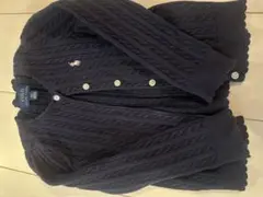 Polo Ralph Lauren ネイビー カーディガン 4/4T パーカー