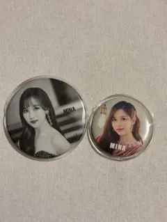 TWICE ミナ　缶バッチ2個セット