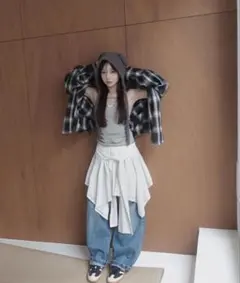FICTION TOKYO ［Black］ 2wayデニム 2way Denim - メルカリ