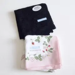 新品 WEDGWOOD ウェッジウッド ハンカチ&タオルハンカチ セット