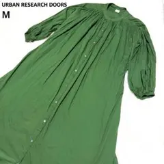 URBAN RESEARCH DOORS コットンボイル シャツワンピース