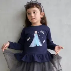 プティマイン　アナ雪　エルサ　長袖カットソー