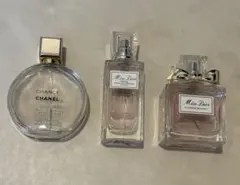 CHANEL & Miss Dior 香水3点セット