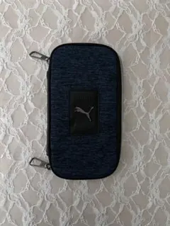 PUMA ヘザーラウンドペンケース（ブルー）のサムネイル