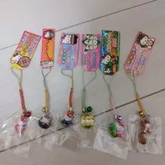 ご当地キティ ストラップ 6個セット