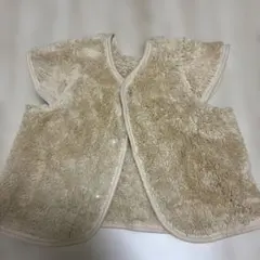 ベージュ ベビーベスト 90cm