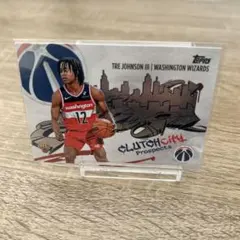 【WAS】TRE JOHNSON III RC CLUTCHCITY TOPPS