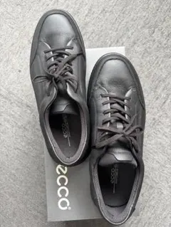 新品eccoエコー レザーウォータープルーフエルティーワンゴルフ