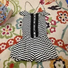 ニット オーバーオール